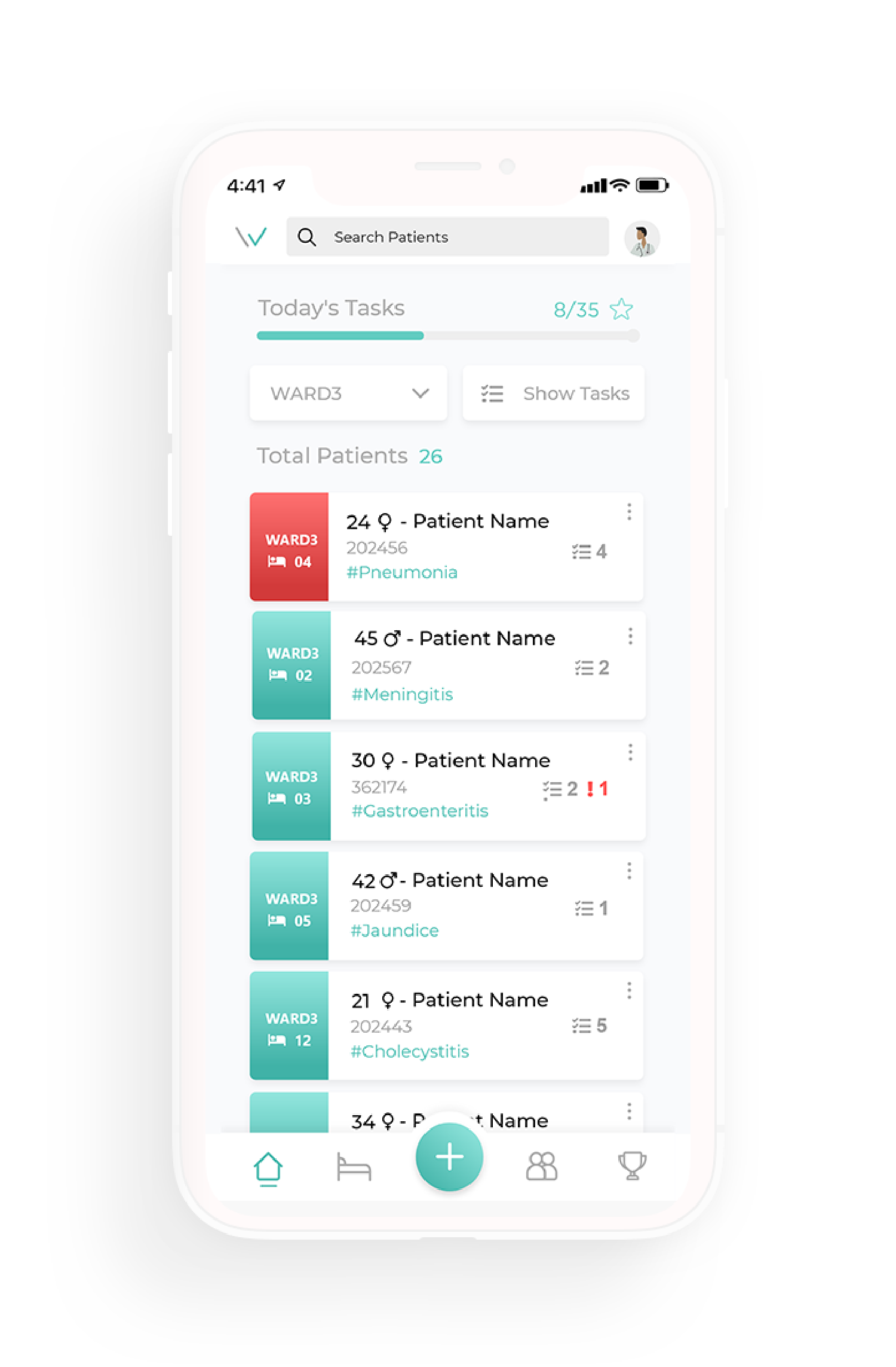 Wardworx Patient Task Management For Doctors